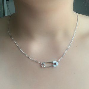Sterling Silver 9.25 Pendant Necklace